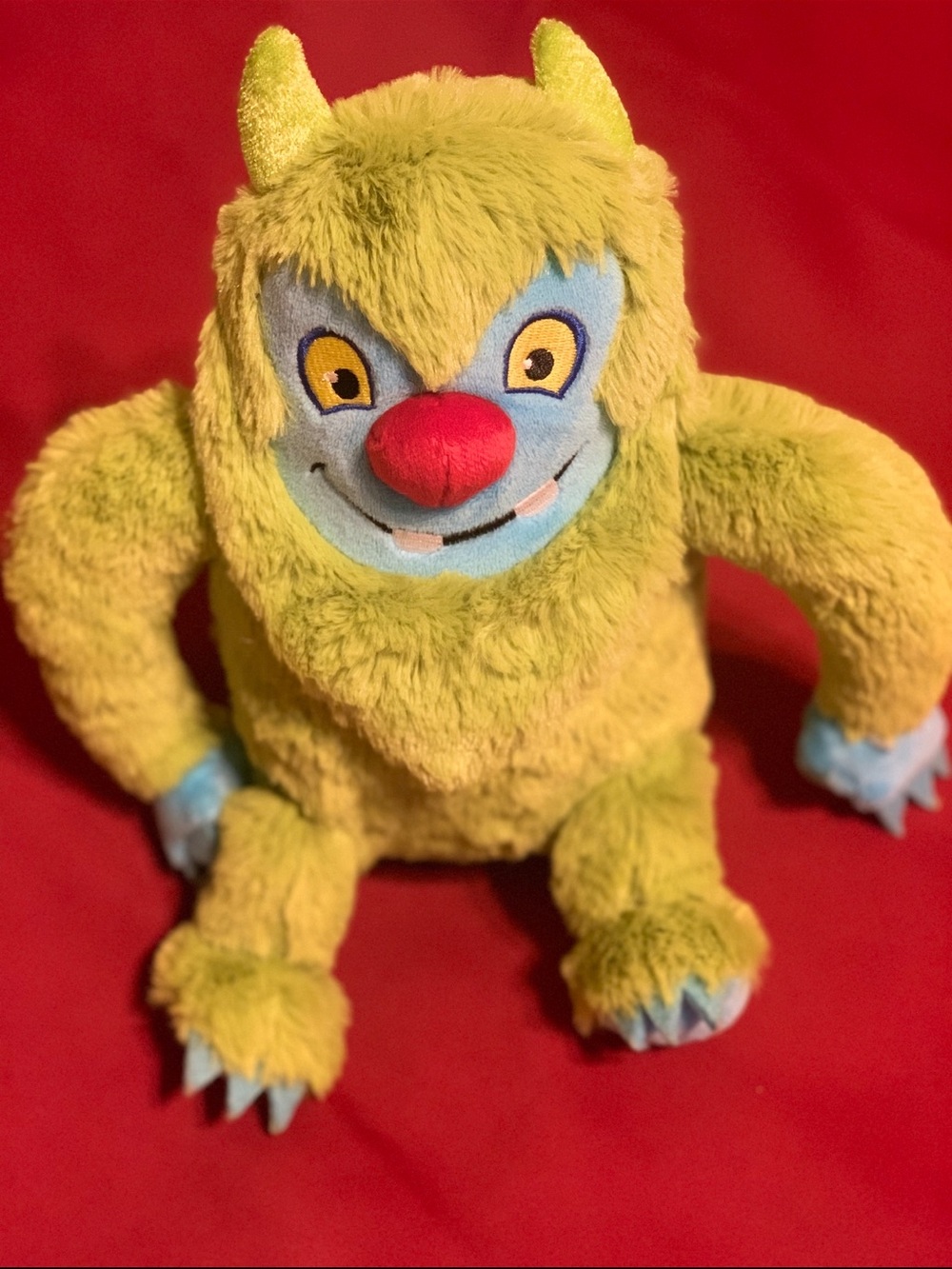 How to Catch a Monster Stuffed Toy 12”- Green & Blue Soft Cuddly Character
